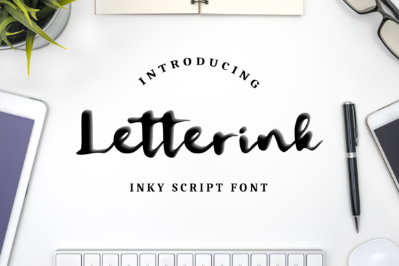 Letterink Font Poster 1