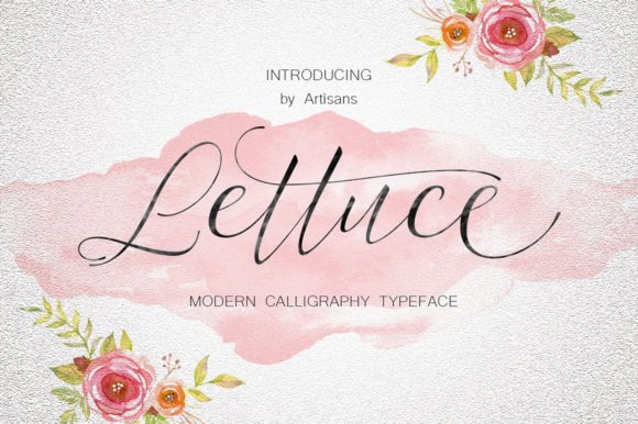 Letuce Font Poster 1