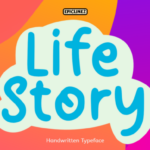 Life Story Font Poster 1