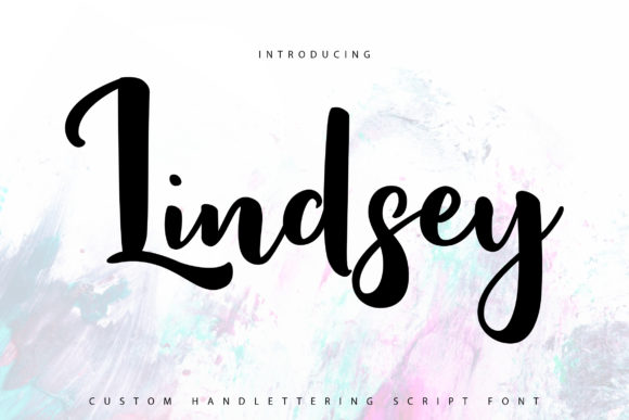Lindsay Font Poster 1