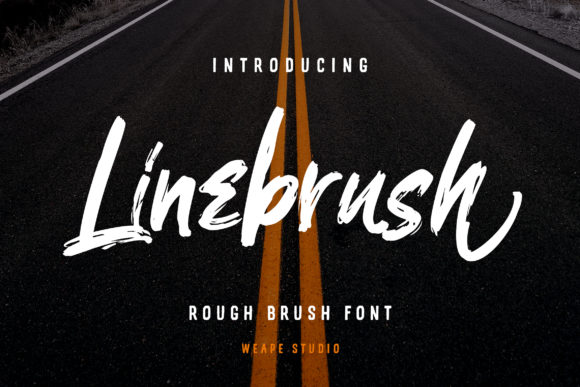 Linebrush Font