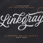 Linkgray Font Poster 1
