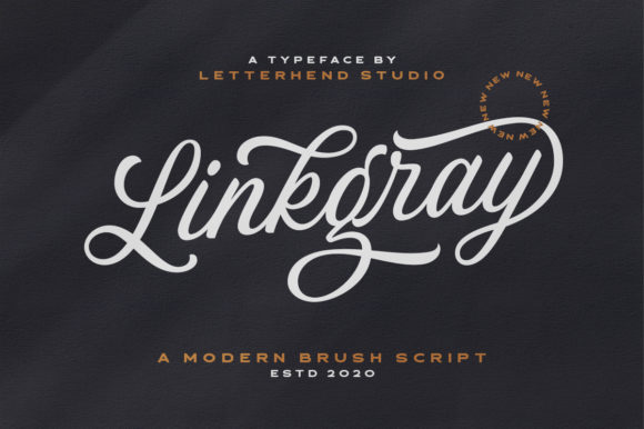 Linkgray Font Poster 1