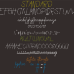 Lintang Font Poster 2