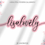 Lisalovely Font Poster 1