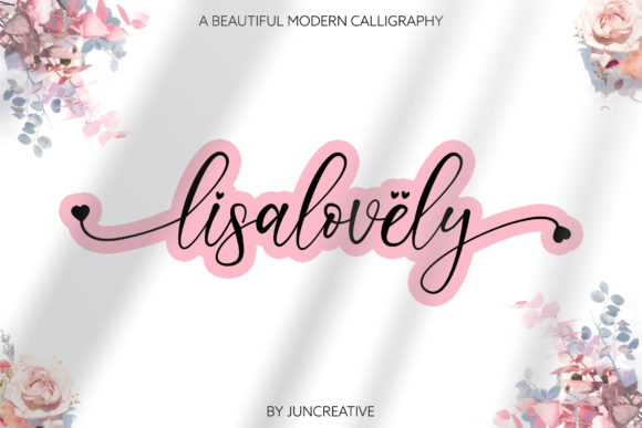 Lisalovely Font Poster 1