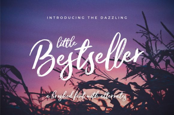 Little Bestseller Font Poster 1