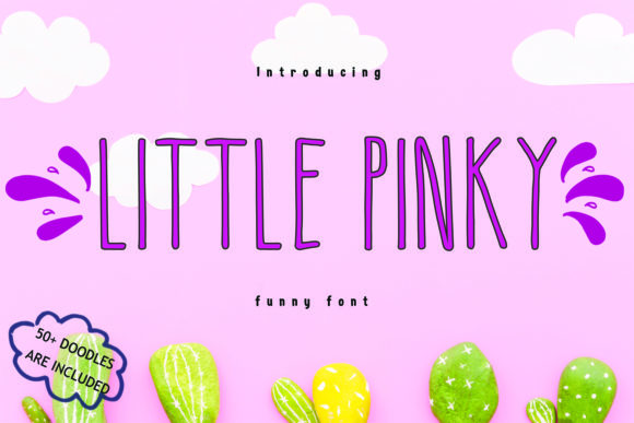 Little Pinky Font Poster 1