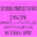 Little Pinky Font Poster 5