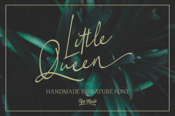 Little Queen Font Poster 1