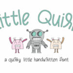 Little Quirk Font Poster 1