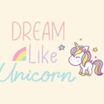 Little Unicorn Font Poster 3