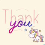 Little Unicorn Font Poster 7