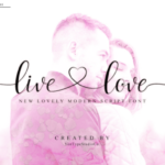 Live Love Font Poster 1