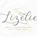 Lizelie Font Poster 1