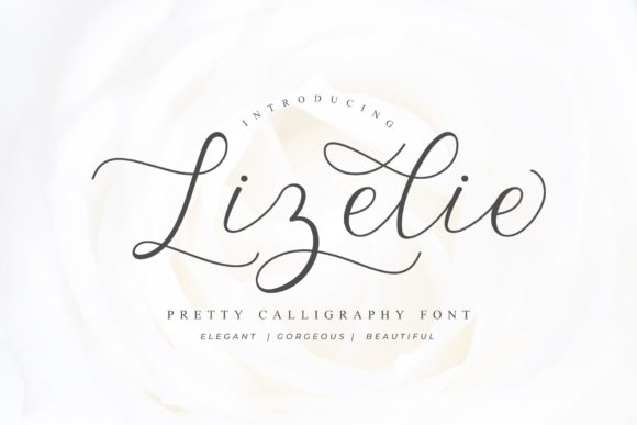 Lizelie Font Poster 1