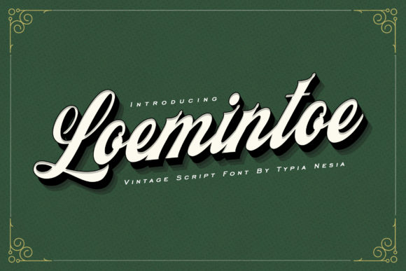 Loemintoe Font Poster 1