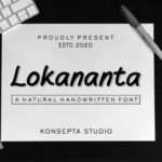 Lokananta Font Poster 1