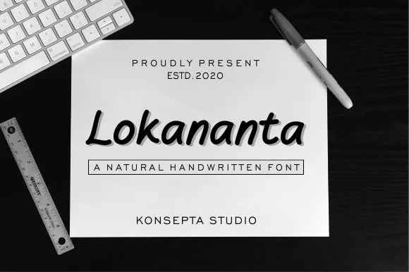Lokananta Font Lokananta Font Poster 1