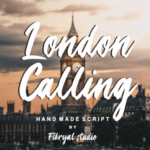 London Calling Font Poster 1