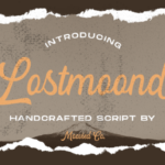 Lostmoond Font Poster 1
