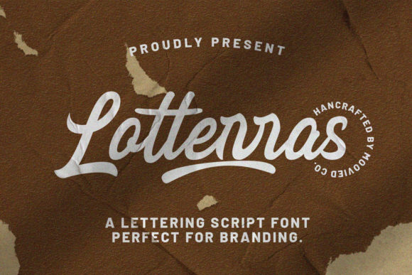 Lotterras Font Poster 1