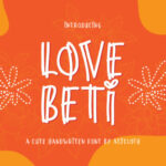 Love Beti Font Poster 1