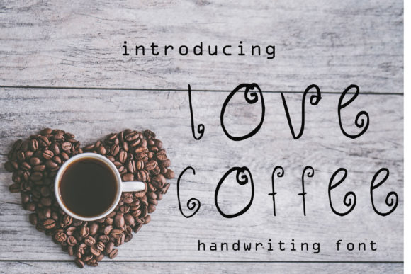 Love Coffee Font