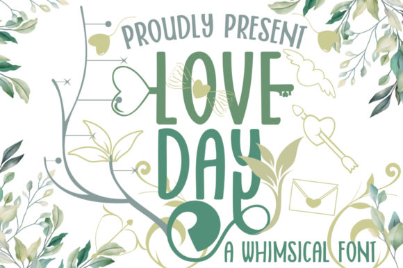 Love Day Font Poster 1