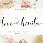 Love Henila Font Poster 1