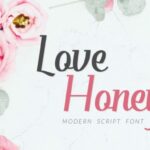 Love Honey Font Poster 1
