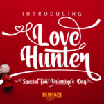 Love Hunter Font Poster 1