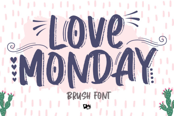Love Monday Font Poster 1