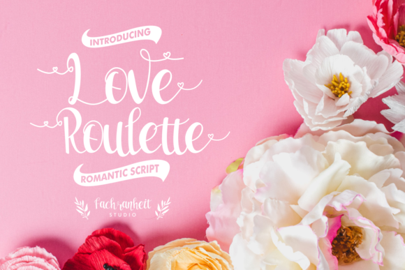 Love Roulette Font Poster 1