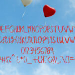 Love Story Font Poster 5