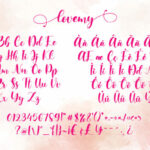 Lovemy Font Poster 9