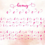 Lovemy Font Poster 10