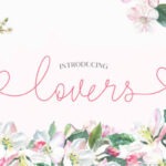 Lovers Font Poster 1