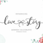 Lovestory Font Poster 1