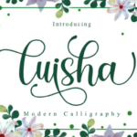 Luisha Font Poster 1