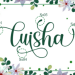 Luisha Font Poster 11