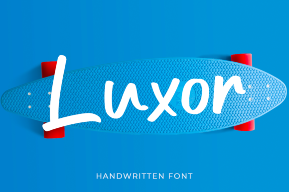 Luxor Font Poster 1