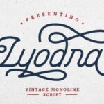 Lyodra Font Poster 1