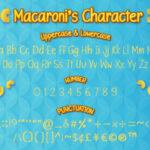 Macaroni Font Poster 5