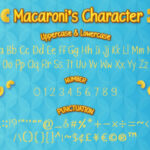 Macaroni Font Poster 5