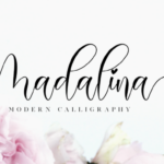 Madalina Font Poster 1