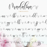 Madalina Font Poster 12