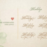 Madelican Font Poster 5