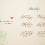 Madelican Font Poster 5