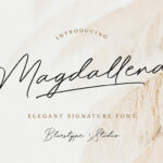 Magdallena Font Poster 1